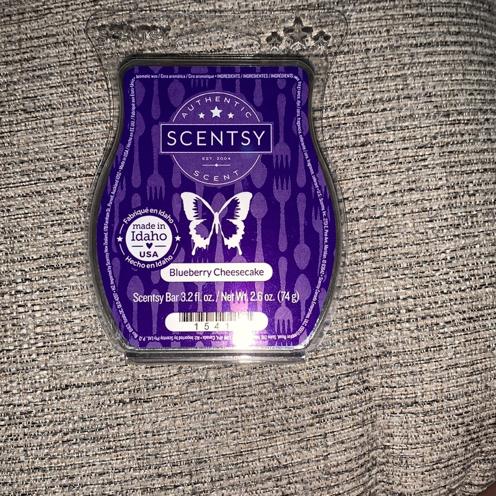 Blueberry Cheesecake Scentsy Bar New